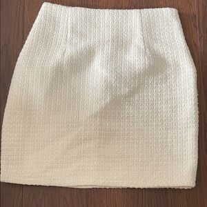 SHEIN Elegant Cream Pencil Skirt